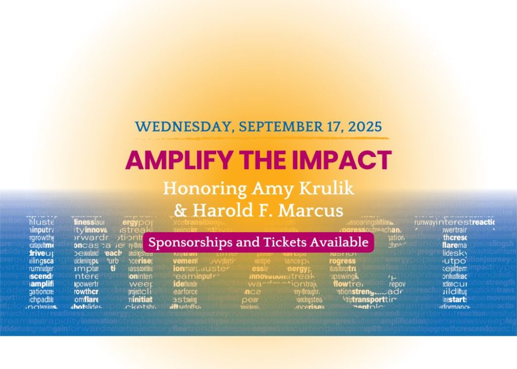 Amplify the Impact, honoring Amy Krulik & Harold F. Marcus, September 17, 2025, amplify.hflphilly.org